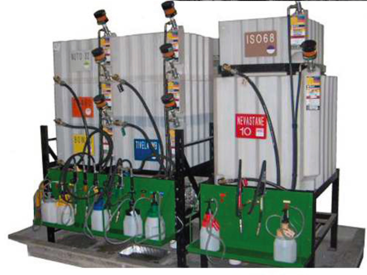 Oil Storage Containers and Dispensing Systems