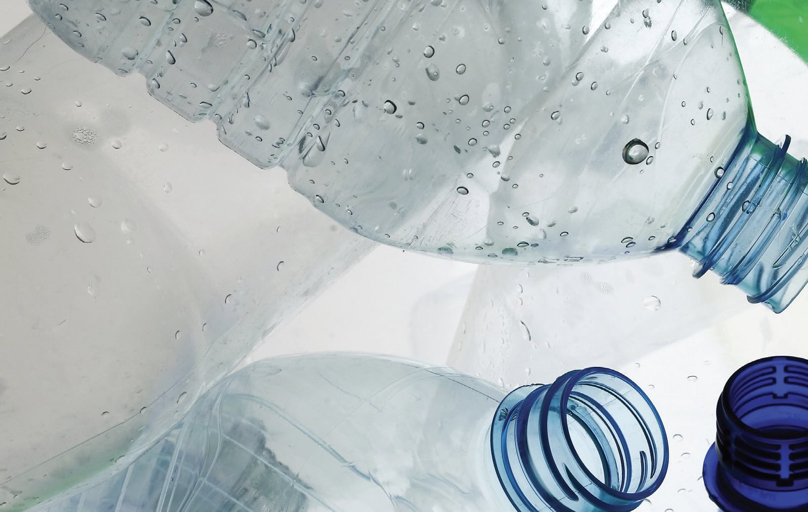 Plastic water bottles