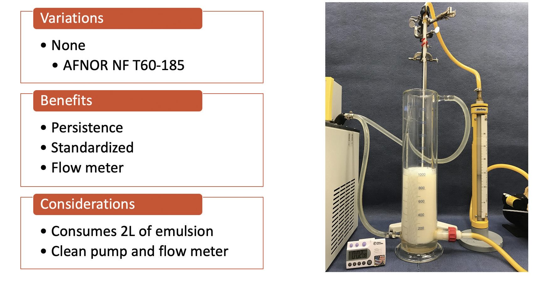 CNOMO recirculation