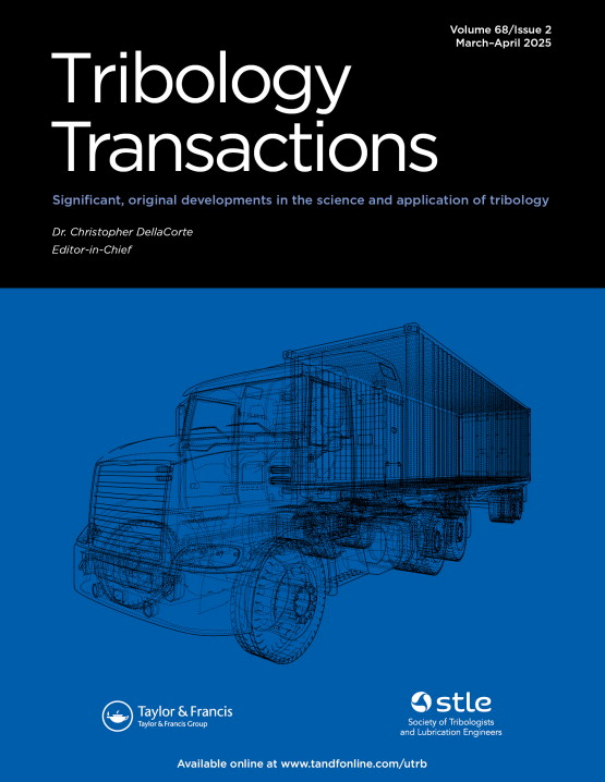 Cover image for the March-April 2025 issue of Tribology Transactions