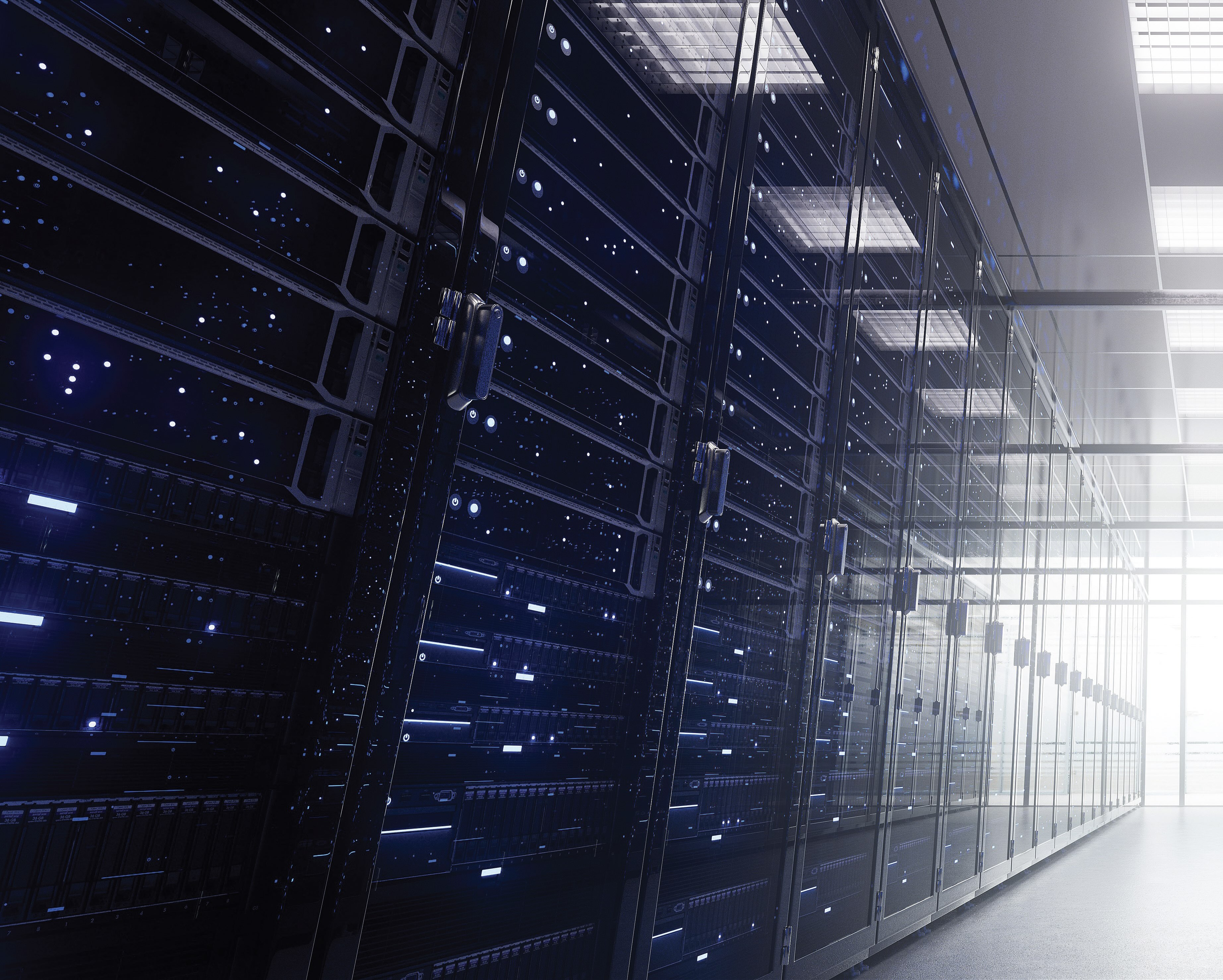 Image of a data center